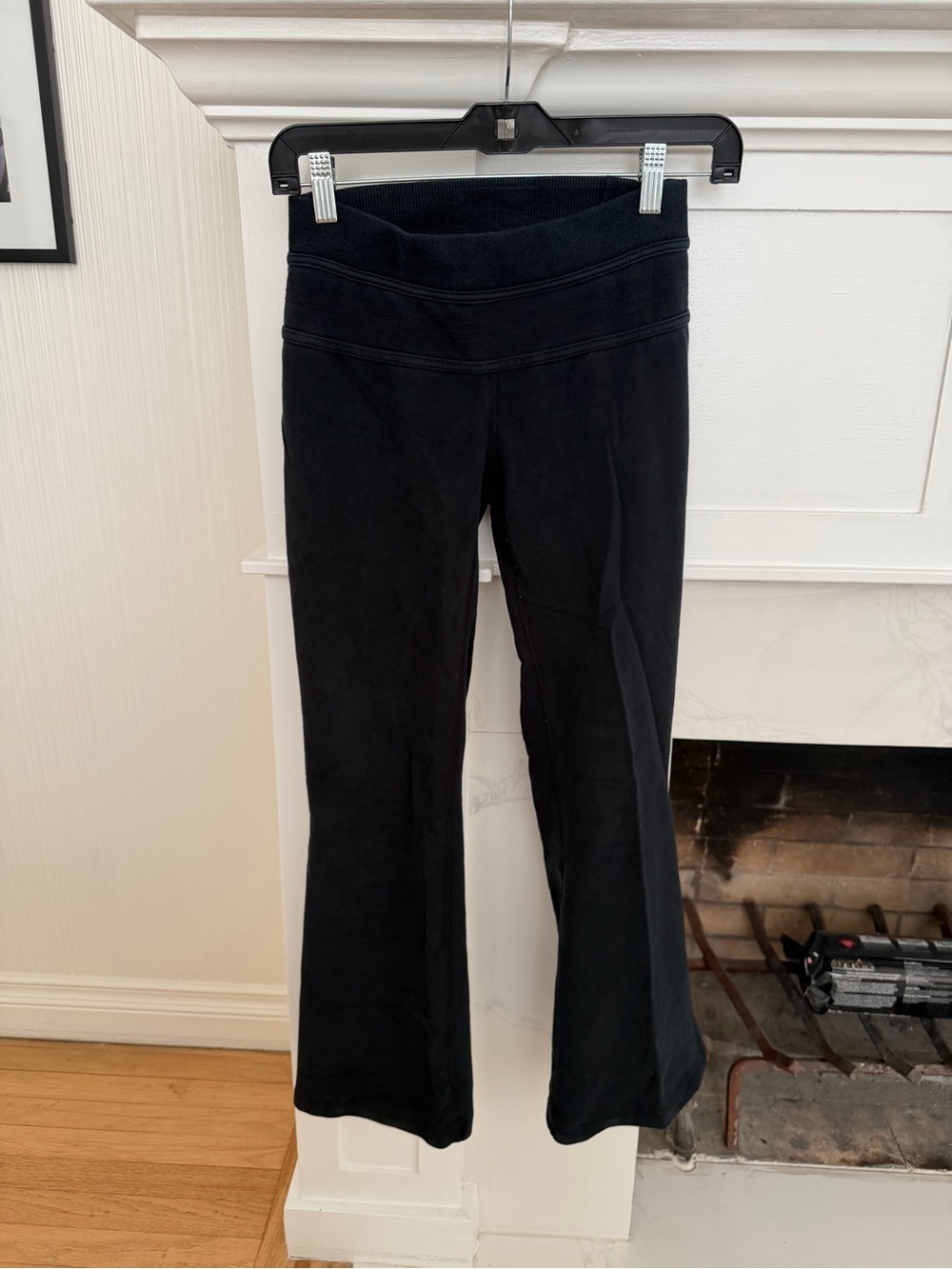 lululemon athletica Black Boot-Cut Yoga Pants